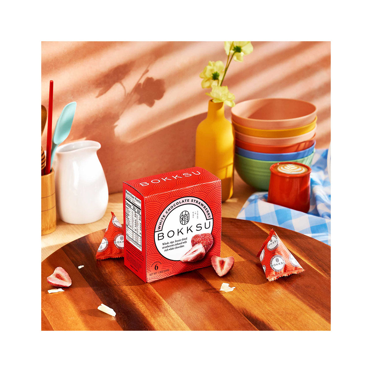 Bokksu White Strawberry (6 Pieces)