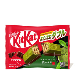 Nestle Kit Kat: Double Matcha & Original (10 pcs) Case of 24
