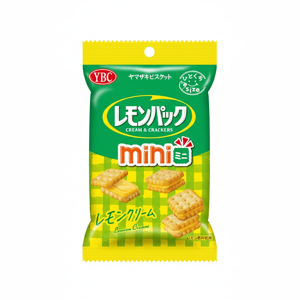 Yamazaki Sandwich Cookie: Lemon Cream Case of 60