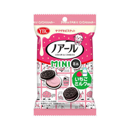Yamazaki Biscuit Noir Mini Strawberry Milk Flavor (48g) Case of 60
