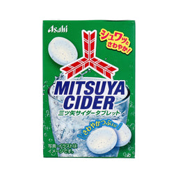 Asahi G Mitsuya Cider Tablets (27g) Case of 80