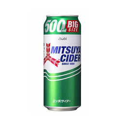 Asahi Mitsuya Cider Can: Original (500 ml) Case of 24