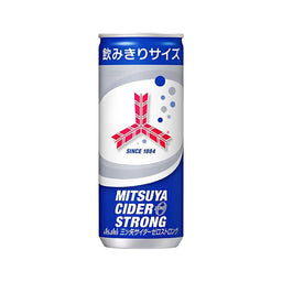 Asahi Mitsuya Zero Strong Soda: Cider (250 ml) Case of 20