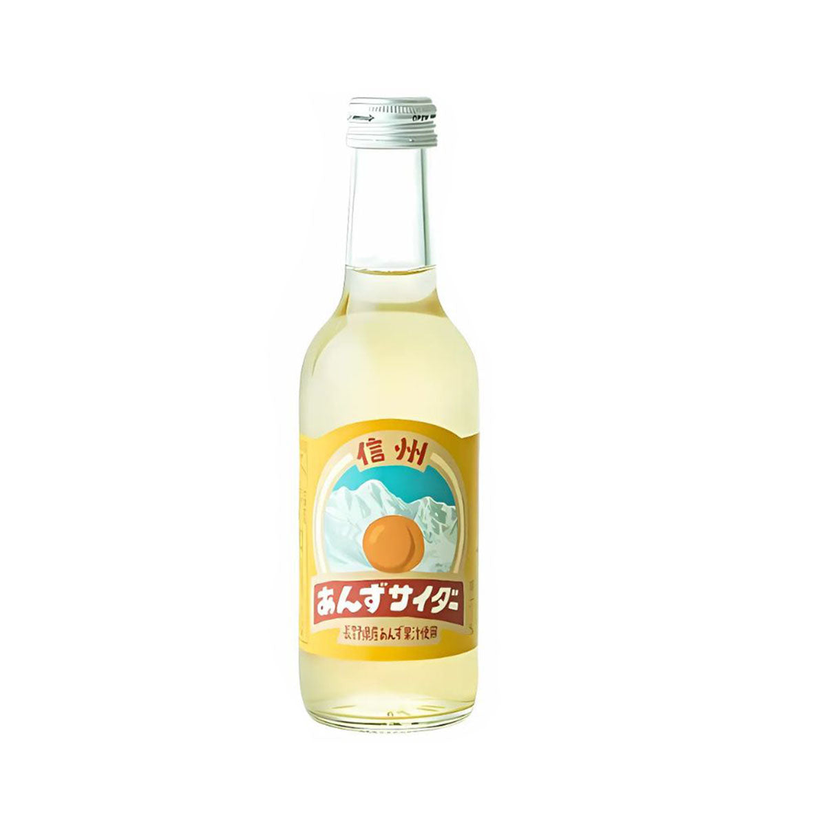 Tomomasu Shinshu Cider: Apricot (245 ml) Case of 24