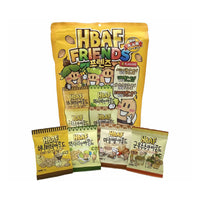 HBAF Korean Style Almonds: Variety Pack (4 Flavors Assorted) Case of 20