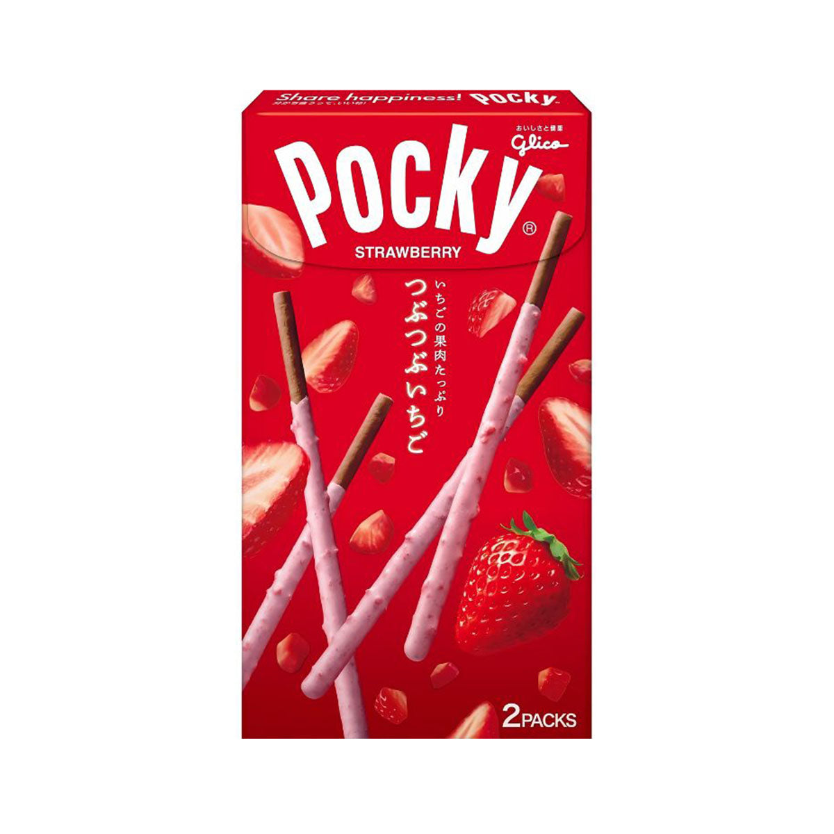 Glico Pocky: Strawberry Case of 120