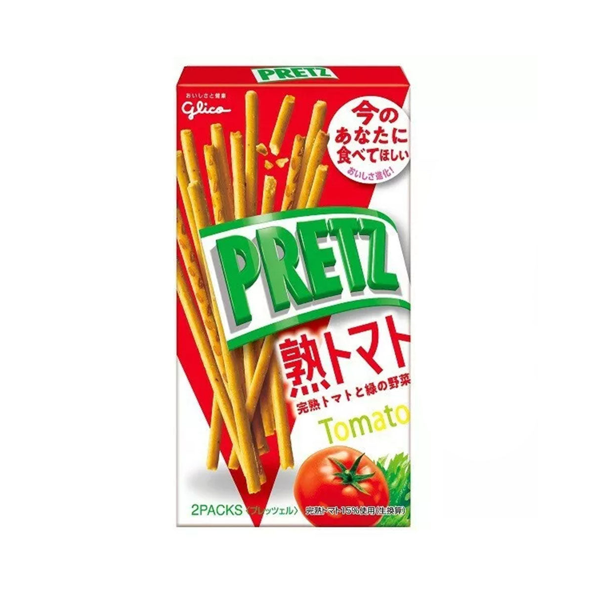 Glico Pretz Sticks: Tomato Case of 120