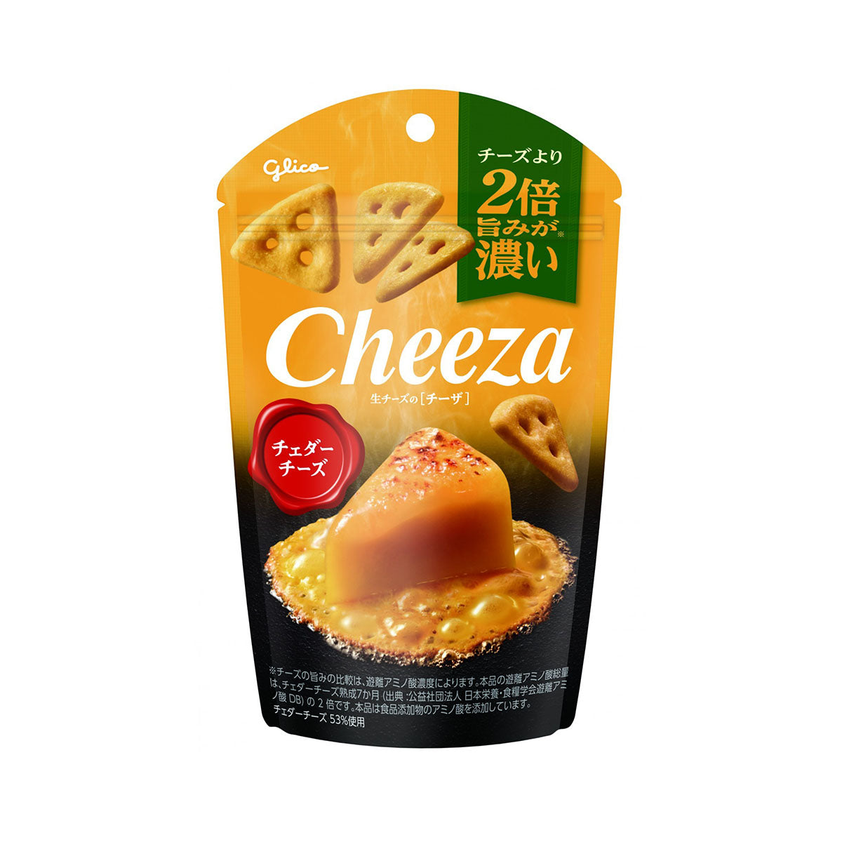 Glico Cheeza: Cheddar Case of 80