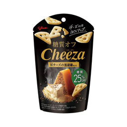 Glico Cheeza: Double Cheese & Black Pepper Case of 80
