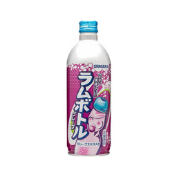 Japan Sangaria Ramune: Grape (500 ml) Case of 24