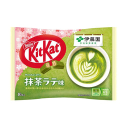 Nestle Kit Kat: Matcha Latte (10 pcs) Case of 24