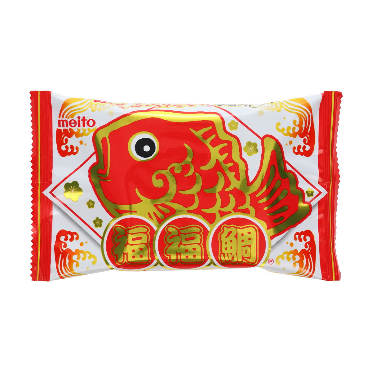 Meito Taiyaki Fish Wafer: Cream Case of 120