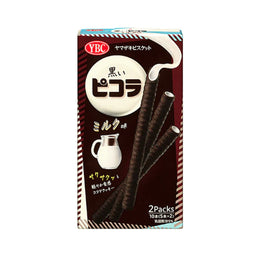 YBC Black Picola Sticks: Milk (10 pcs) Case of 40