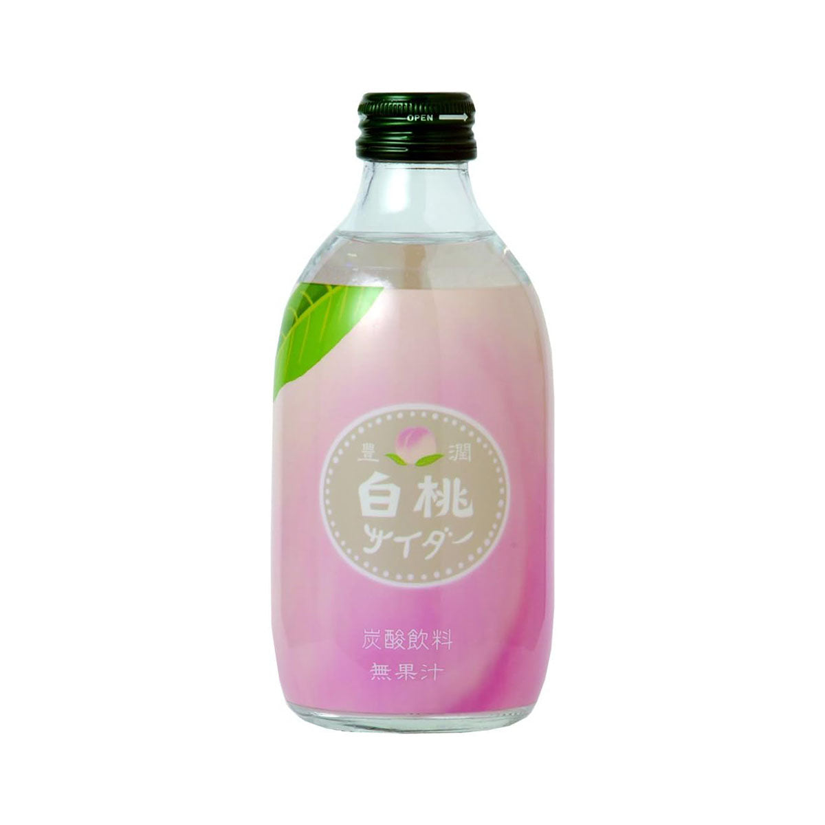 Tomomasu Cider: Rich White Peach (300 ml) Case of 24