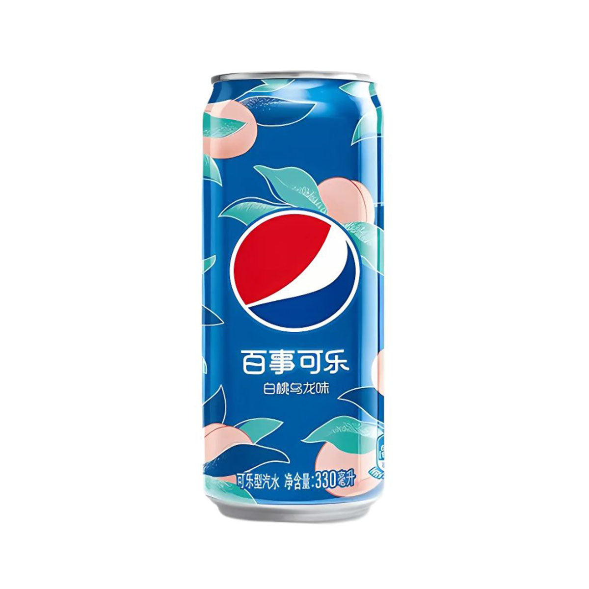 Pepsi Can: White Peach & Oolong (330 ml) Case of 12