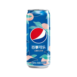 Pepsi Can: White Peach & Oolong (330 ml) Case of 12