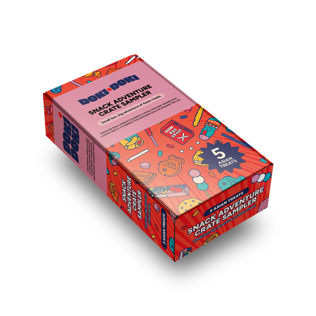 Doki Doki Snack Adventure Crate (5 pcs) Case of 12