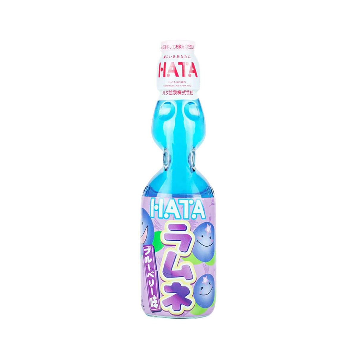 Hata Ramune Soda: Blueberry (200 ml) Case of 30
