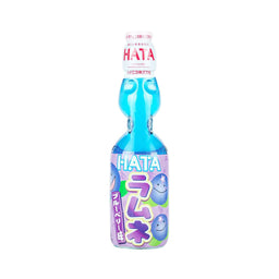 Hata Ramune Soda: Blueberry (200 ml) Case of 30