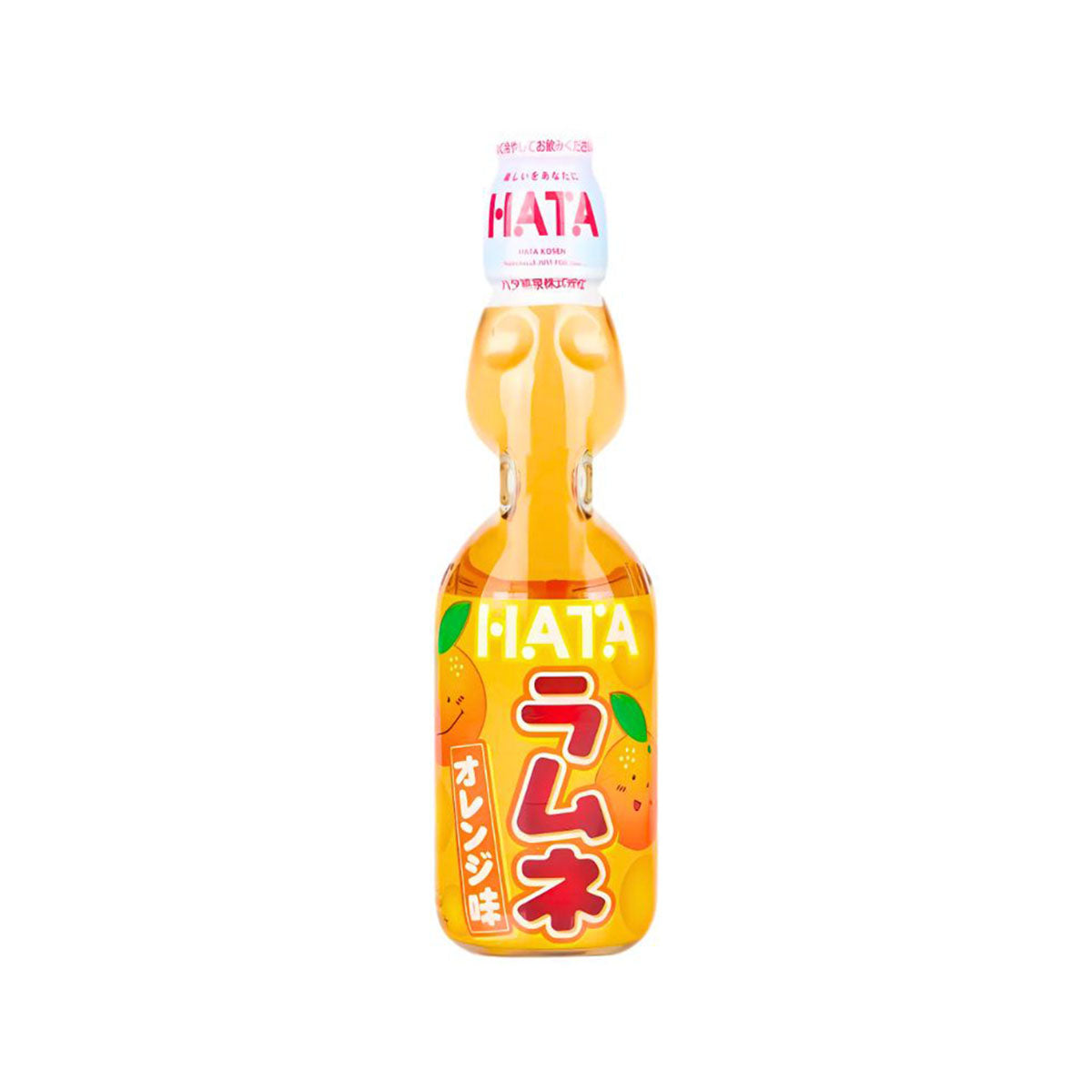 Hata Ramune Soda: Orange (200 ml) Case of 30