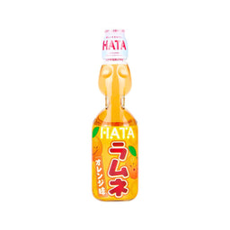 Hata Ramune Soda: Orange (200 ml) Case of 30